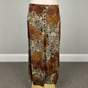 90s floral maxi skirt